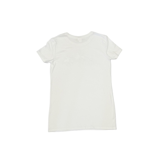 Victoria's Secret PINK Palm Tree Shine Perfect Knit T-Shirt Size XS - Picture 3 of 6